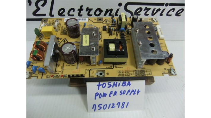Toshiba  75012781 power supply board  .